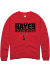 Main image for Jillian Hayes  Rally Cincinnati Bearcats Mens Red NIL Stacked Box Long Sleeve Crew Sweatshirt