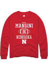 Main image for Roman Mangini Rally Mens Red Nebraska Cornhuskers NIL Sport Icon Crew Sweatshirt