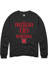 Main image for Teddy Prochazka Rally Mens Black Nebraska Cornhuskers NIL Sport Icon Crew Sweatshirt