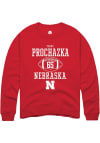 Main image for Teddy Prochazka Rally Mens Red Nebraska Cornhuskers NIL Sport Icon Crew Sweatshirt