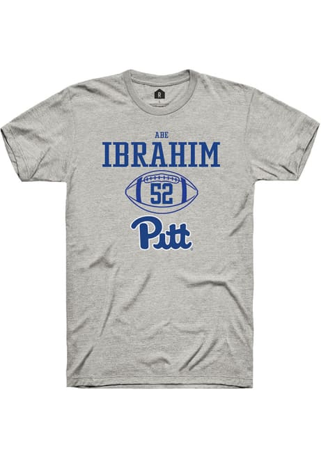 Abe Ibrahim Ash Pitt Panthers NIL Sport Icon Short Sleeve T Shirt