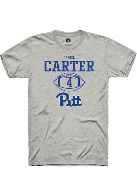 Daniel Carter Ash Pitt Panthers NIL Sport Icon Short Sleeve T Shirt