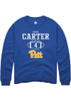 Main image for Daniel Carter  Rally Pitt Panthers Mens Blue NIL Sport Icon Long Sleeve Crew Sweatshirt