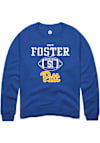 Main image for Drew Foster Rally Mens Blue Pitt Panthers NIL Sport Icon Crew Sweatshirt