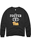 Main image for Drew Foster Rally Mens Black Pitt Panthers NIL Sport Icon Crew Sweatshirt