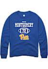 Main image for Isaiah  Montgomery Rally Mens Blue Pitt Panthers NIL Sport Icon Crew Sweatshirt