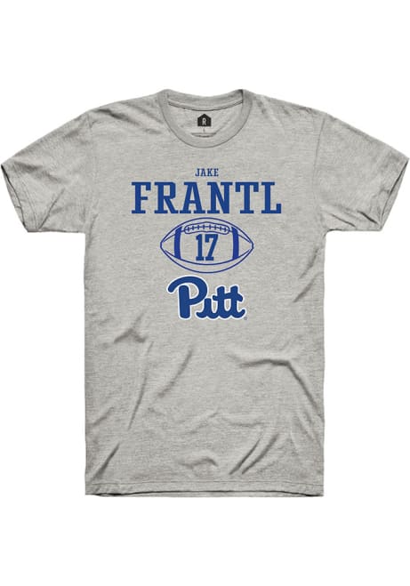 Jake Frantl Ash Pitt Panthers NIL Sport Icon Short Sleeve T Shirt