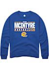 Main image for Javon Mcintyre Rally Mens Blue Pitt Panthers NIL Stacked Box Crew Sweatshirt