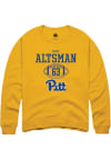 Main image for Matt Altsman Rally Mens Gold Pitt Panthers NIL Sport Icon Crew Sweatshirt