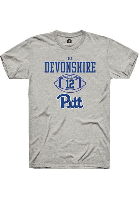 MJ Devonshire Ash Pitt Panthers NIL Sport Icon Short Sleeve T Shirt