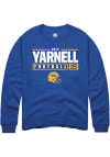 Main image for Nate Yarnell  Rally Pitt Panthers Mens Blue NIL Stacked Box Long Sleeve Crew Sweatshirt