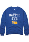 Main image for Rashad Battle Rally Mens Blue Pitt Panthers NIL Sport Icon Crew Sweatshirt
