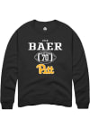 Main image for Ryan Baer Rally Mens Black Pitt Panthers NIL Sport Icon Crew Sweatshirt