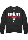 Main image for Gavin Ehrhardt  Rally Cincinnati Bearcats Mens Black NIL Stacked Box Long Sleeve Crew Sweatshirt