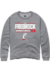 Main image for Cj Fredrick Rally Mens Graphite Cincinnati Bearcats NIL Stacked Box Crew Sweatshirt