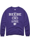 Main image for Camden Beebe Rally Mens Purple K-State Wildcats NIL Sport Icon Crew Sweatshirt