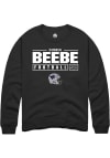 Main image for Camden Beebe Rally Mens Black K-State Wildcats NIL Stacked Box Crew Sweatshirt