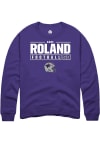 Main image for Gabriel Roland Rally Mens Purple K-State Wildcats NIL Stacked Box Crew Sweatshirt