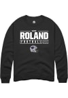 Main image for Gabriel Roland Rally Mens Black K-State Wildcats NIL Stacked Box Crew Sweatshirt