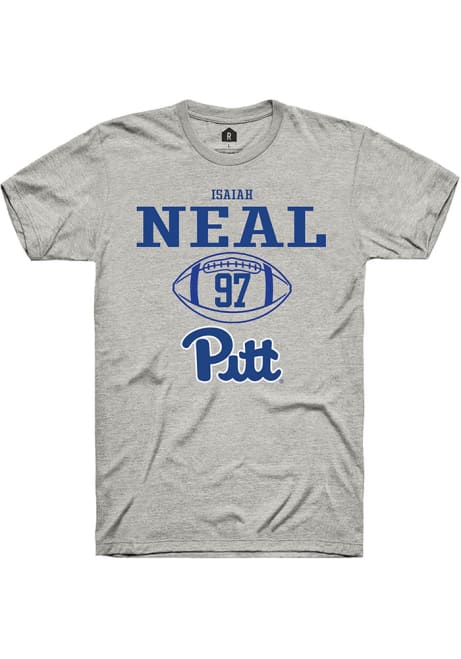 Isaiah Neal Ash Pitt Panthers NIL Sport Icon Short Sleeve T Shirt