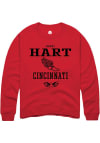 Main image for Robert Hart  Rally Cincinnati Bearcats Mens Red NIL Sport Icon Long Sleeve Crew Sweatshirt