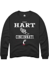 Main image for Robert Hart  Rally Cincinnati Bearcats Mens Black NIL Sport Icon Long Sleeve Crew Sweatshirt