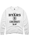 Main image for Brianna Byars  Rally Cincinnati Bearcats Mens White NIL Sport Icon Long Sleeve Crew Sweatshirt