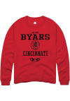 Main image for Brianna Byars  Rally Cincinnati Bearcats Mens Red NIL Sport Icon Long Sleeve Crew Sweatshirt