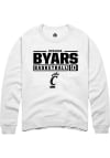 Main image for Brianna Byars  Rally Cincinnati Bearcats Mens White NIL Stacked Box Long Sleeve Crew Sweatshirt