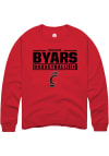 Main image for Brianna Byars  Rally Cincinnati Bearcats Mens Red NIL Stacked Box Long Sleeve Crew Sweatshirt