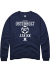 Main image for Brandon Osterholt  Rally Xavier Musketeers Mens Navy Blue NIL Sport Icon Long Sleeve Crew Sweats..