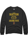 Main image for Cameron Skattebo  Rally Arizona State Sun Devils Mens Black NIL Sport Icon Long Sleeve Crew Swea..