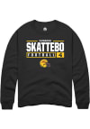 Main image for Cameron Skattebo  Rally Arizona State Sun Devils Mens Black NIL Stacked Box Long Sleeve Crew Swe..