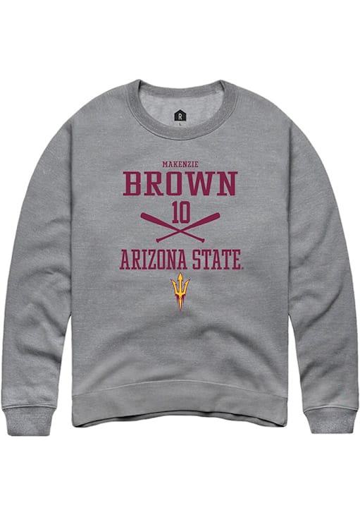 Makenzie Brown Arizona State Sun Devils Mens GRAPHITE NIL Sport
