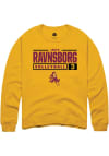 Main image for Jaden Ravnsborg  Rally Arizona State Sun Devils Mens Gold NIL Stacked Box Long Sleeve Crew Sweat..