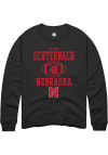Main image for Cayden Echternach Rally Mens Black Nebraska Cornhuskers NIL Sport Icon Crew Sweatshirt