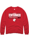 Main image for Cayden Echternach Rally Mens Red Nebraska Cornhuskers NIL Stacked Box Crew Sweatshirt