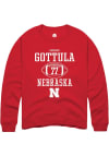 Main image for Gunnar Gottula Rally Mens Red Nebraska Cornhuskers NIL Sport Icon Crew Sweatshirt