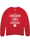 Main image for Turner Corcoran Rally Mens Red Nebraska Cornhuskers NIL Sport Icon Crew Sweatshirt