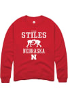 Main image for Ethan Stiles Rally Mens Red Nebraska Cornhuskers NIL Sport Icon Crew Sweatshirt