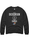 Main image for Hunter Dickinson  Rally Kansas Jayhawks Mens Black NIL Sport Icon Long Sleeve Crew Sweatshirt
