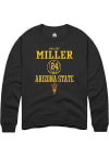 Main image for Mallory Miller  Rally Arizona State Sun Devils Mens Black NIL Sport Icon Long Sleeve Crew Sweatshi..