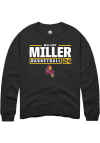 Main image for Mallory Miller  Rally Arizona State Sun Devils Mens Black NIL Stacked Box Long Sleeve Crew Sweat..