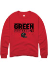 Main image for Ethan Green  Rally Cincinnati Bearcats Mens Red NIL Stacked Box Long Sleeve Crew Sweatshirt