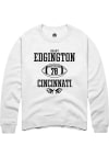 Main image for Grant Edgington  Rally Cincinnati Bearcats Mens White NIL Sport Icon Long Sleeve Crew Sweatshirt