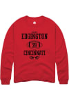 Main image for Grant Edgington  Rally Cincinnati Bearcats Mens Red NIL Sport Icon Long Sleeve Crew Sweatshirt