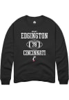 Main image for Grant Edgington  Rally Cincinnati Bearcats Mens Black NIL Sport Icon Long Sleeve Crew Sweatshirt