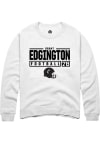 Main image for Grant Edgington  Rally Cincinnati Bearcats Mens White NIL Stacked Box Long Sleeve Crew Sweatshir..