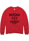 Main image for Michael Mussari  Rally Cincinnati Bearcats Mens Red NIL Sport Icon Long Sleeve Crew Sweatshirt