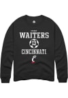 Main image for Sydney Waiters Rally Mens Black Cincinnati Bearcats NIL Sport Icon Crew Sweatshirt
